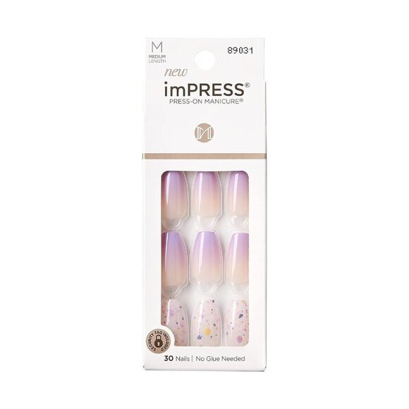 KISS imPRESS Press On Manicure IMM27 All I Want 30 Nails - Picture 1 of 7